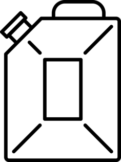 Oil Can Sketch Style Svg Vector, Free Vectors File